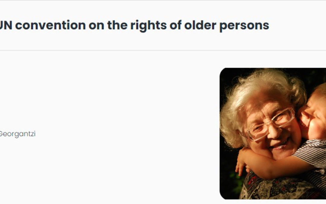 UN75 Consultation – Vote for a UN convention on the human rights of older persons!